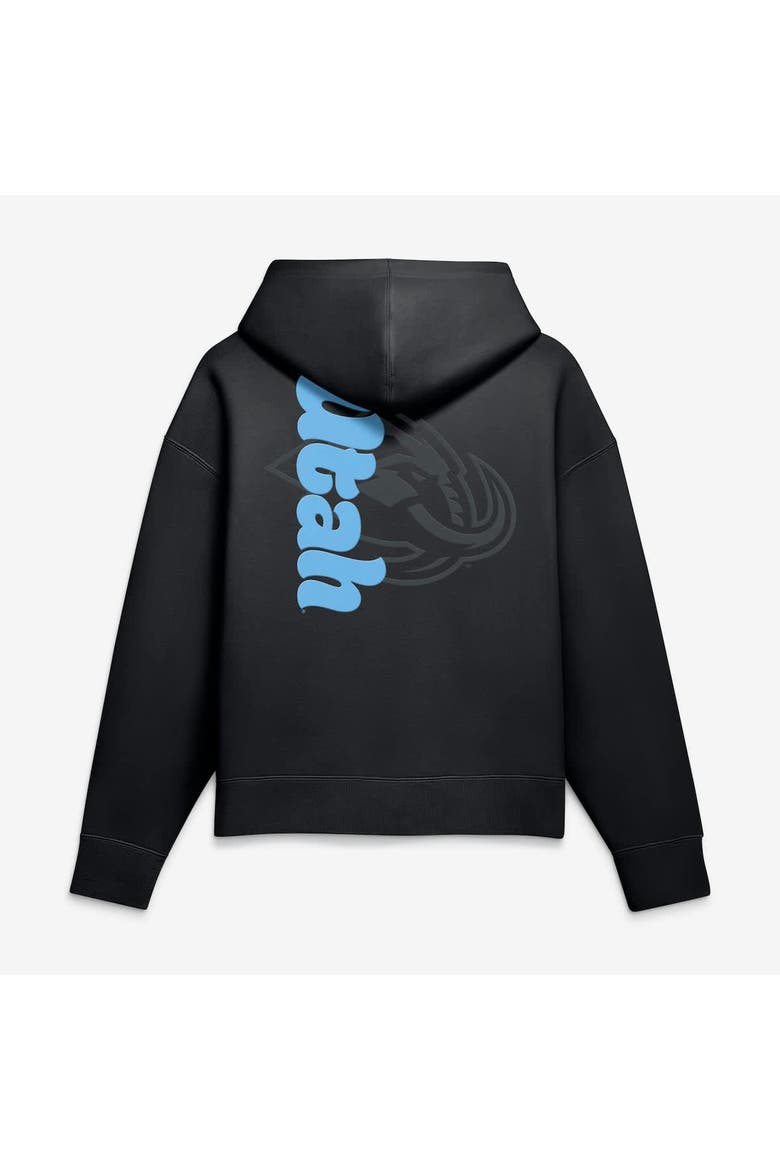 Women's Fanatics Utah Mammoth Blackout Hoodie, Alternate, color, Black
