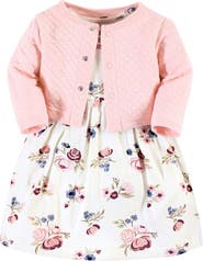 Hudson Baby Quilted Cardigan and Dress