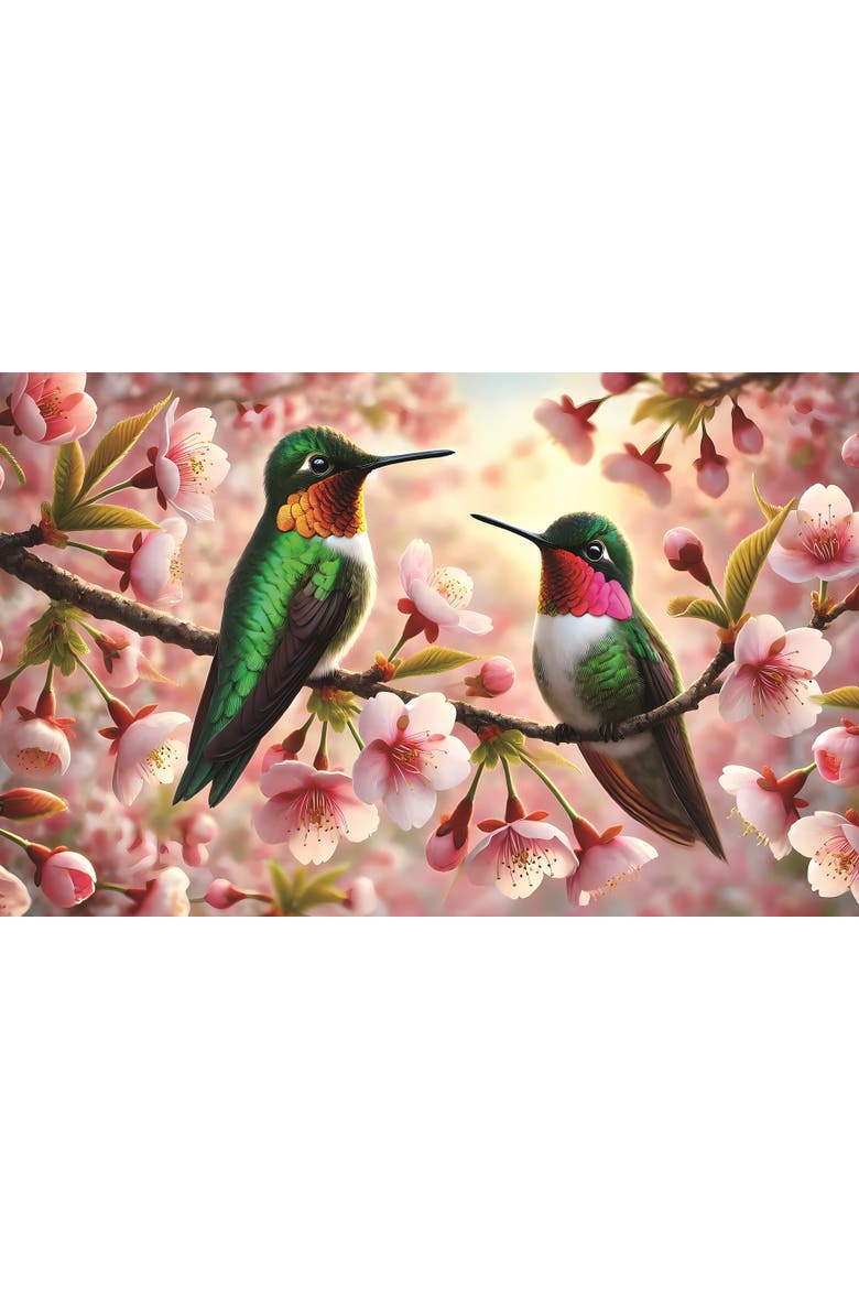 Cherry Blossom Time 550 piece Jigsaw Puzzle for Adults, Alternate, color, Multicolor