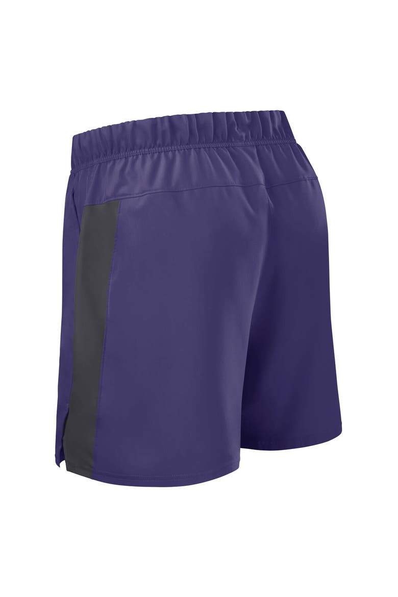 Men's Nike Purple Baltimore Ravens Woven Victory Performance Shorts, Alternate, color, Purple