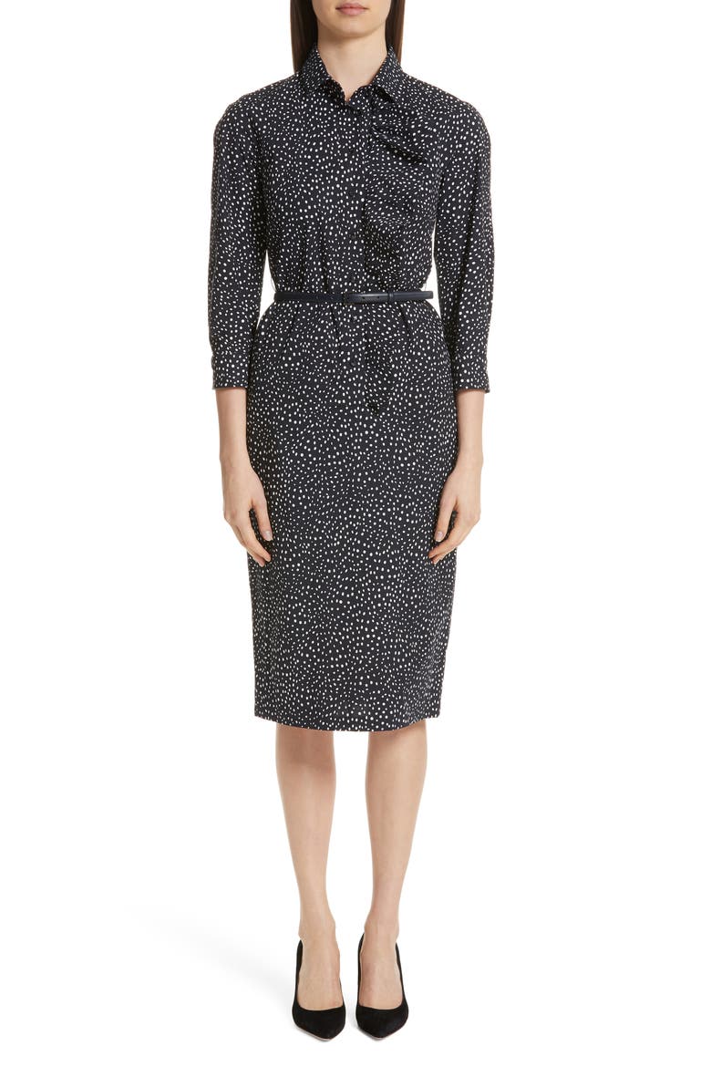 Vicky Belted Shirtdress, Main, color, ULTRAMARINE