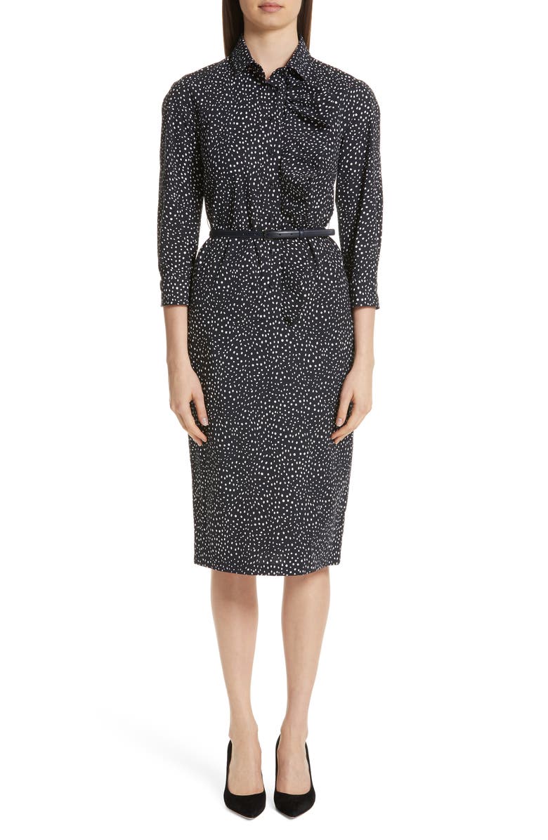 Max Mara Vicky Belted Shirtdress, Main, color, 