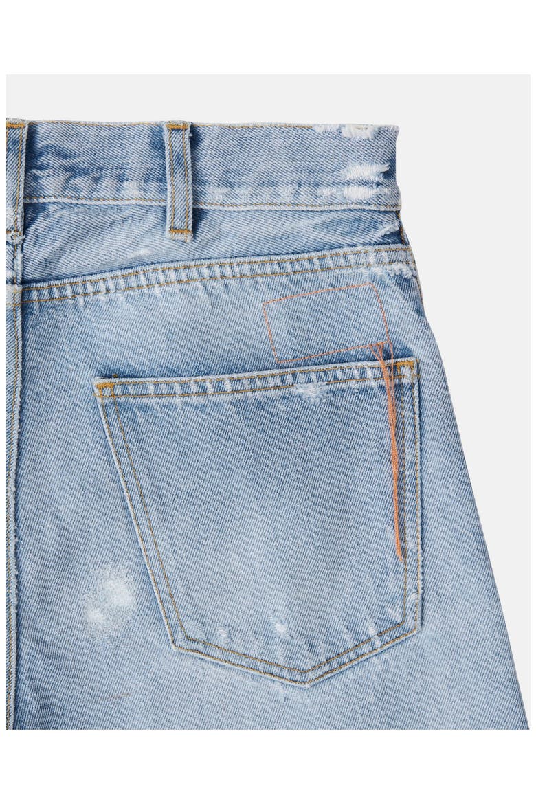 Juliettec High-Waisted Five-Pocket Denim Pants, Alternate, color, PALE BLUE