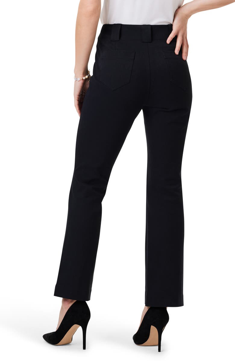 NIC+ZOE Plaza Demi Bootcut Ankle Pants, Alternate, color, Black Onyx
