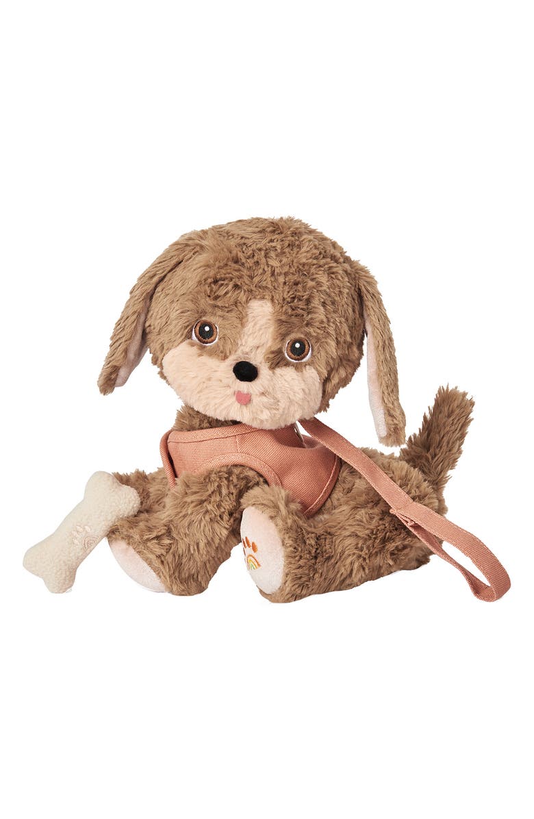Olli Ella Dinkum Dog Stuffed Animal, Main, color, Honey