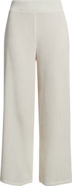 Anne Klein Pull-On Crop Wide Leg Pants