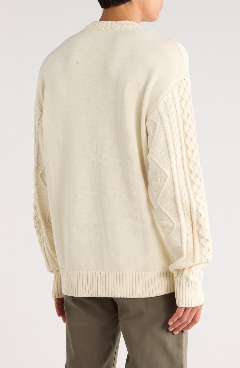 Carhartt Work In Progress Shawn Cotton Blend Sweater, Alternate, color, Natural