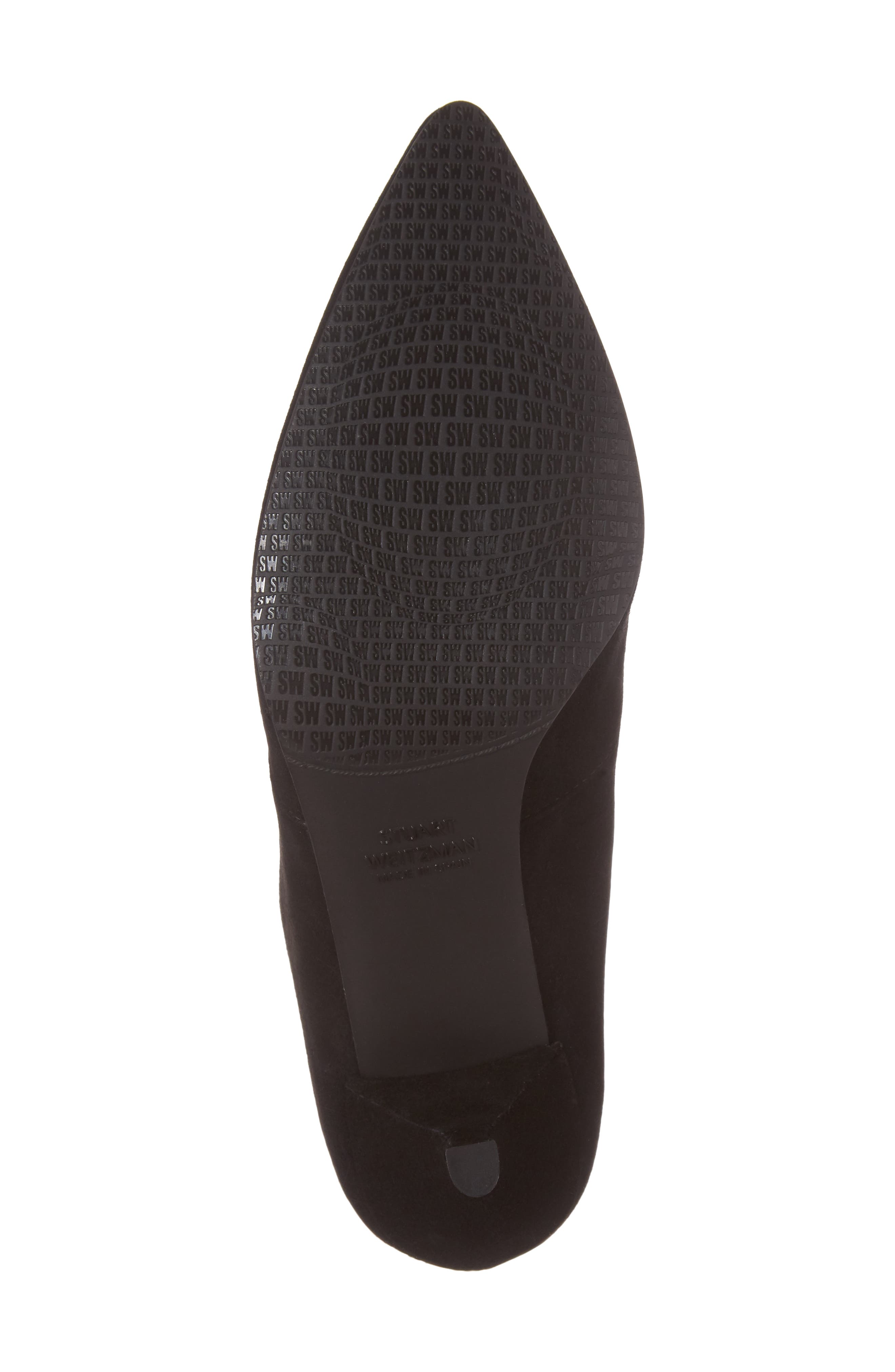Cling Stretch Bootie, Alternate, color, BLACK SUEDE