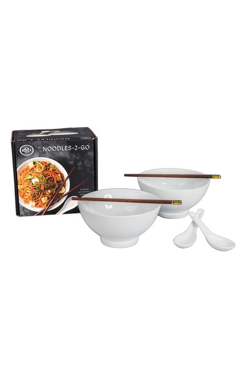 Bia Cordon Bleu Noodles-2-go Gift Set In White