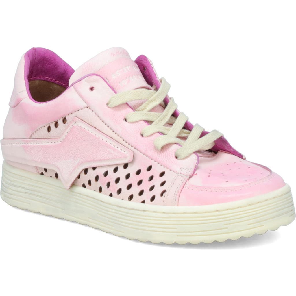 As98 A.s.98 Adrian Sneaker In Pink