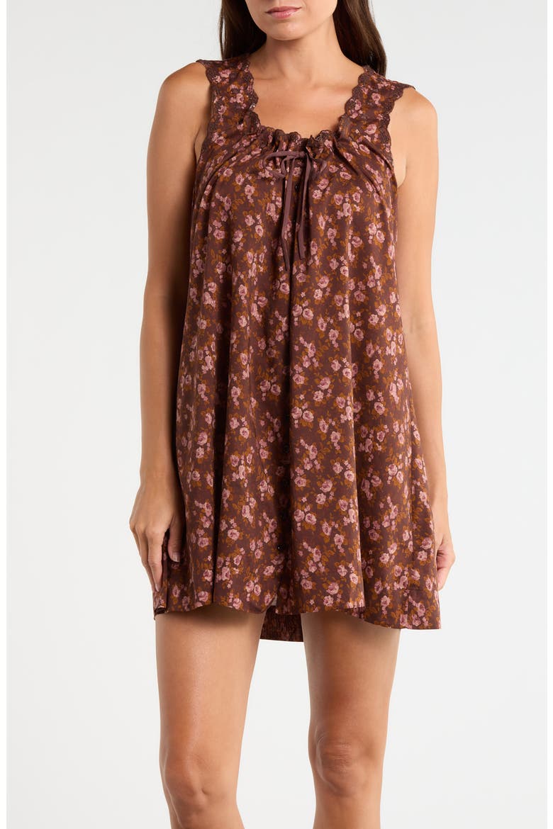 Holly Sleep Dress, Main, color, STORY