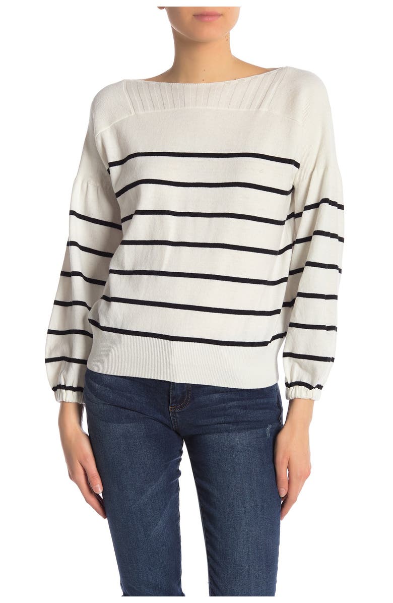 Lucky Brand Stripe Pullover, Alternate, color,