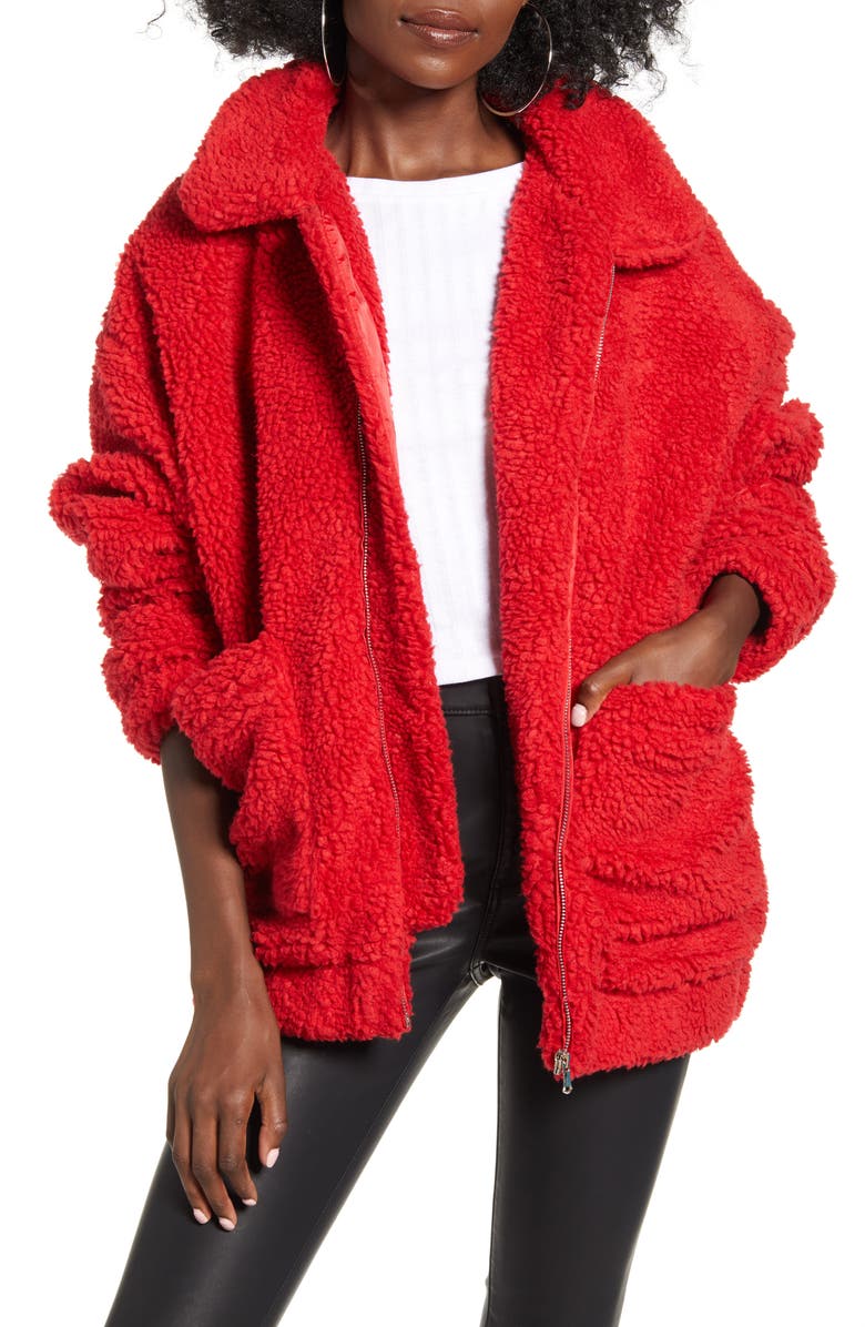 I.AM.GIA Pixie Faux Shearling Jacket, Main, color,