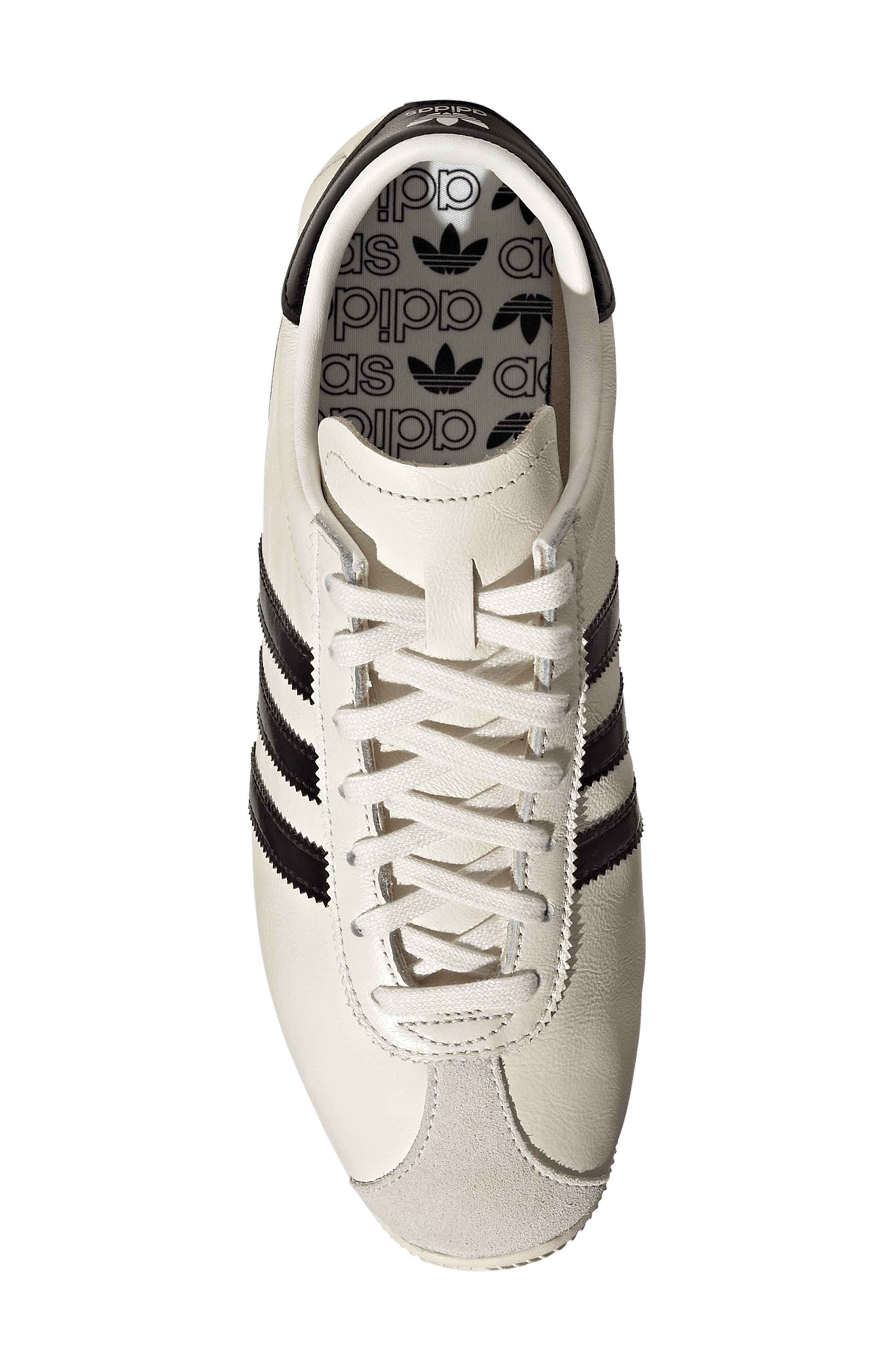 adidas Paris Sneaker, Alternate, color, White/ Black/ Cream White