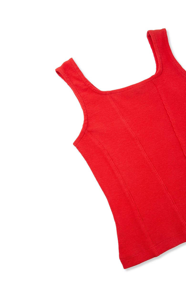 Truce Kids' Seam Front Tank, Alternate, color, Red