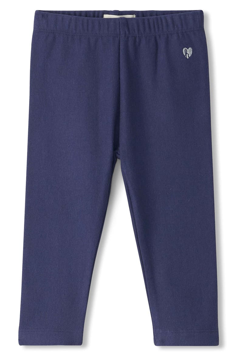 Cozy Stretch Cotton Leggings, Main, color, BLUE