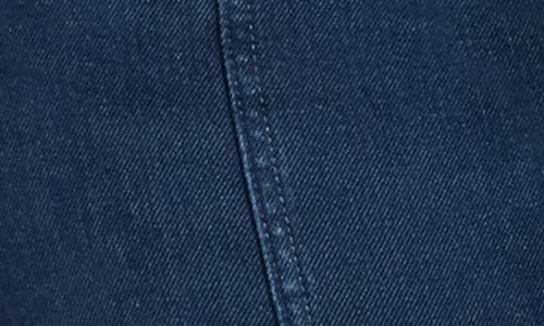 Nydj Billie Seamed High Waist Mini Bootcut Jeans In Blue