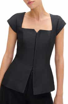 Mars Squar Neck Top