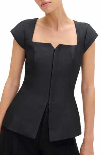 Mars Squar Neck Top