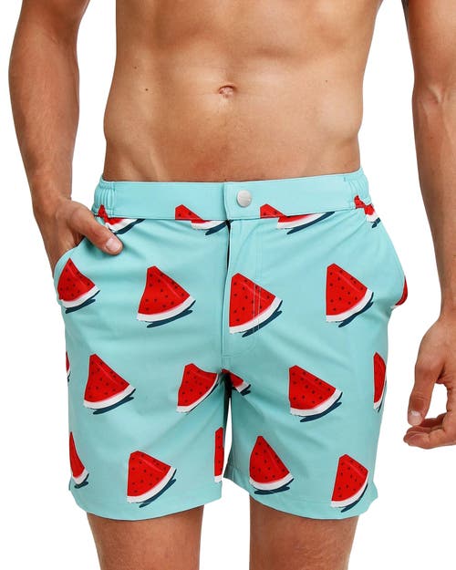 Mosmann Australia Swim Shorts In Blue
