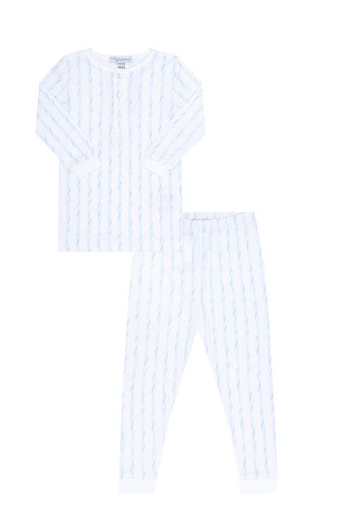 Blue Twirls Pajamas - Toddler