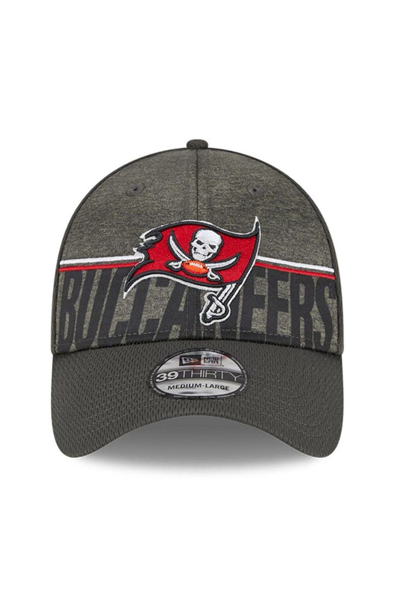 New Era Men's New Era Pewter Tampa Bay Buccaneers 2023 NFL Training Camp 39THIRTY Flex Fit Hat, Alternate, color, 