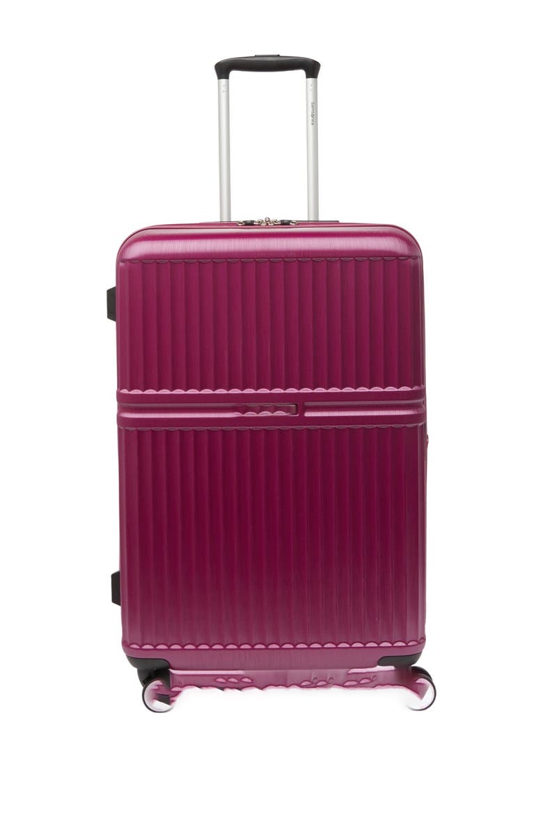 24" Expandable Spinner Luggage, Main, color, SOLAR ROSE