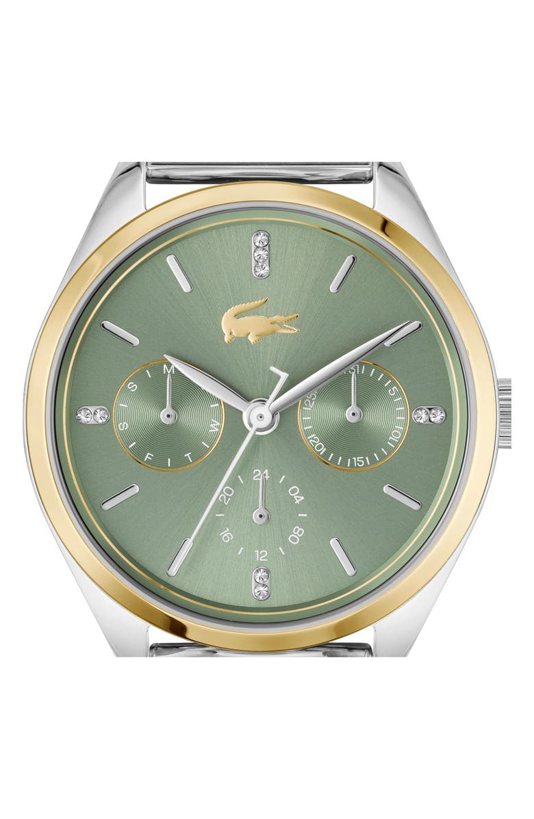 Lacoste Atena Multifunction Mesh Strap Watch, 34mm, Alternate, color,