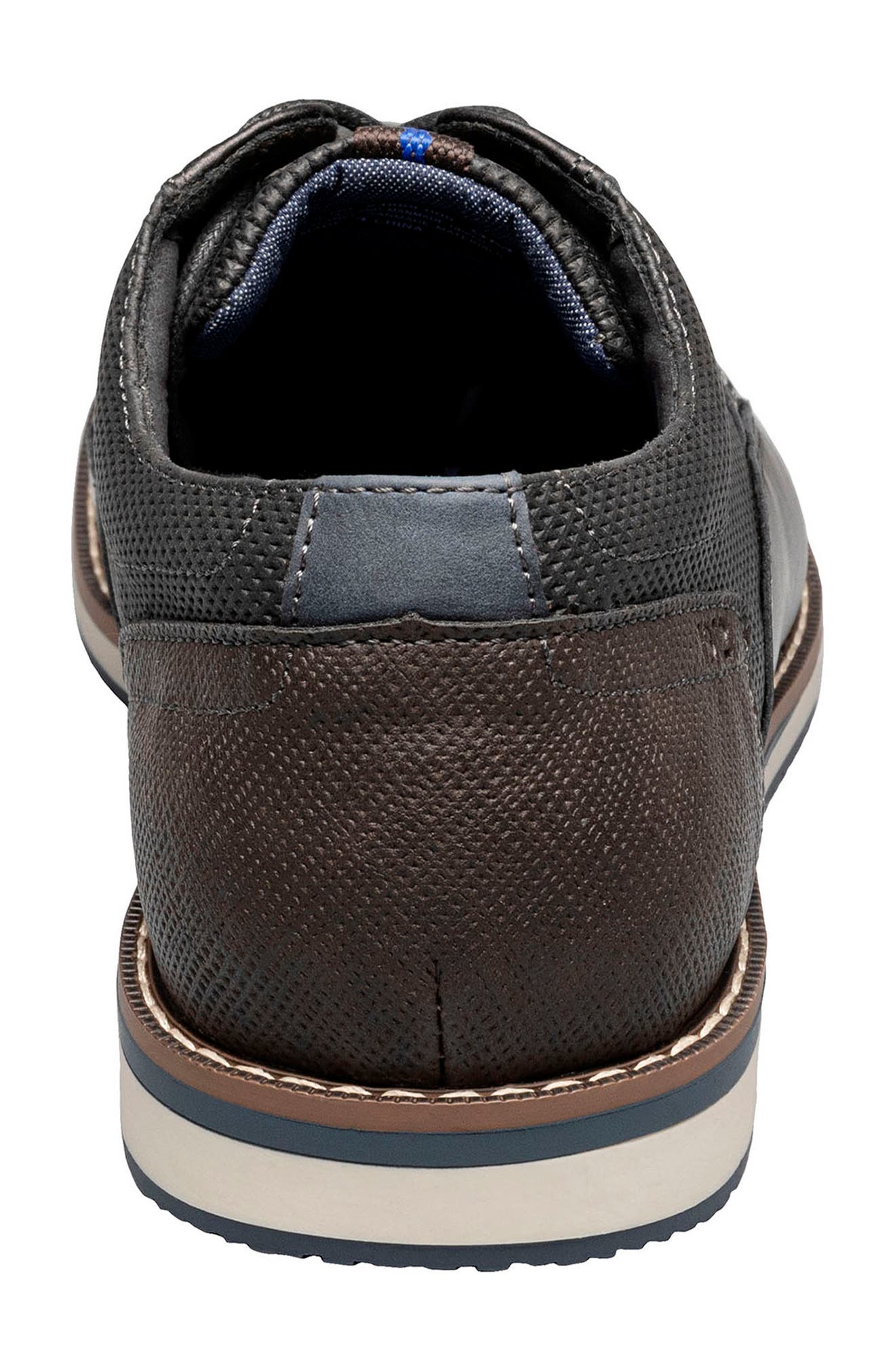 NUNN BUSH Circuit Leather Plain Toe Derby - Wide Width Available, Alternate, color, Black Multi