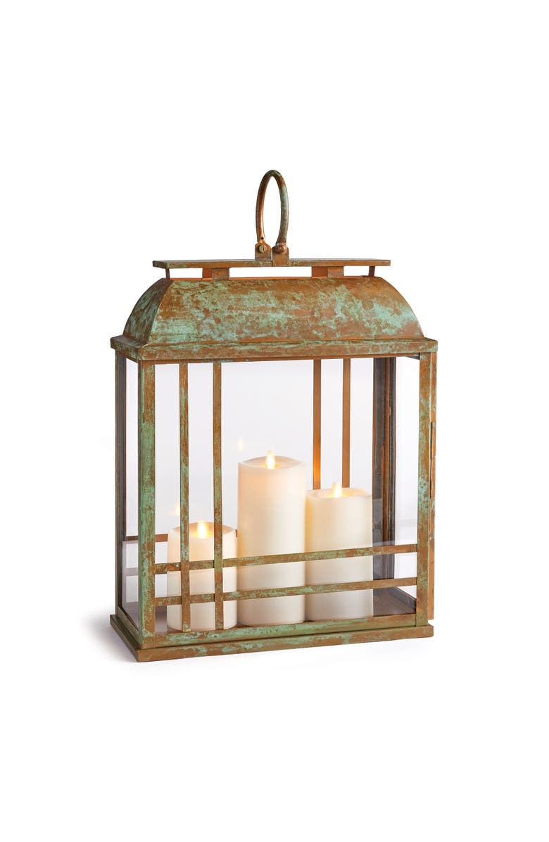 Napa Home & Garden Solana Lantern, Main, color, Gold