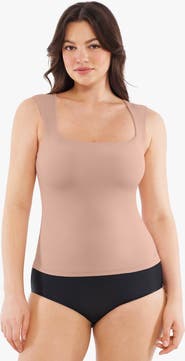 Popilush Cloud-Touch Double-Layer Shaping Sleeveless Top