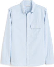 Madewell Oxford Stripe Button-Down Work Shirt