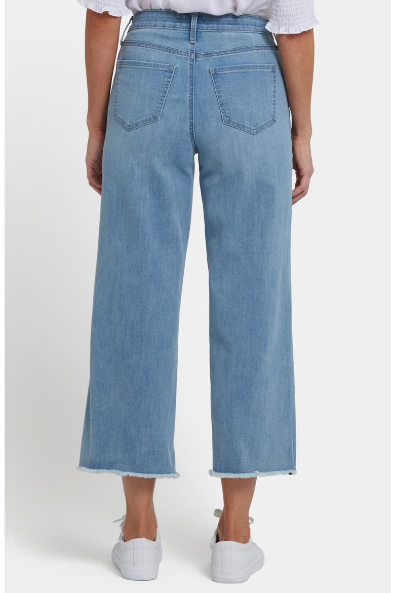 Coco Cool Embrace® Frayed Crop Wide Leg Jeans, Alternate, color, HERITAGE GLOW
