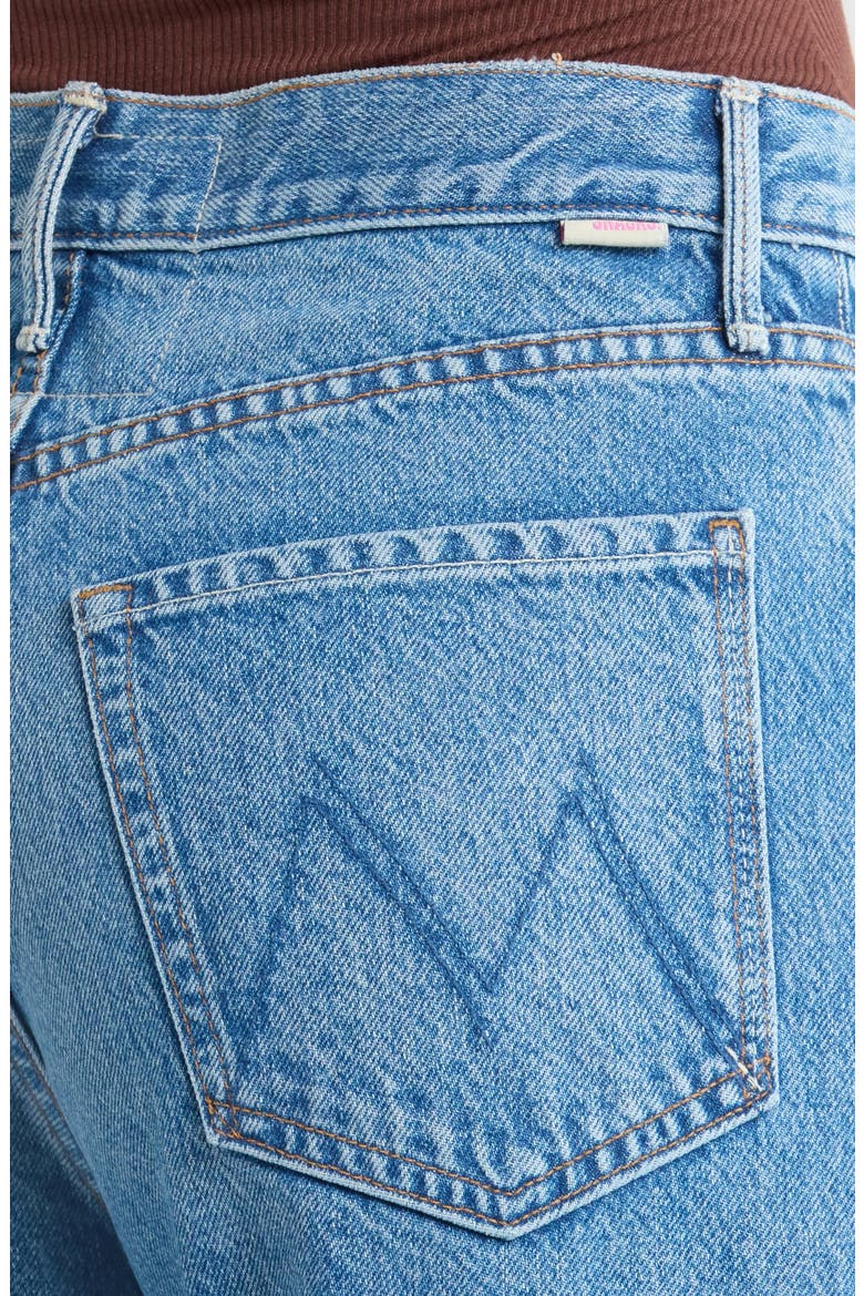 Lemon Twist High Waist Wide Leg Jeans, Alternate, color, ROLLING IN THE DOUGH