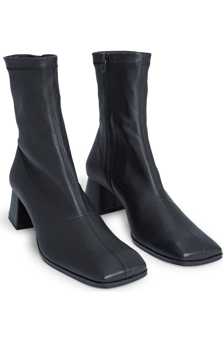 By Far Malik Block Heel Bootie, Main, color,