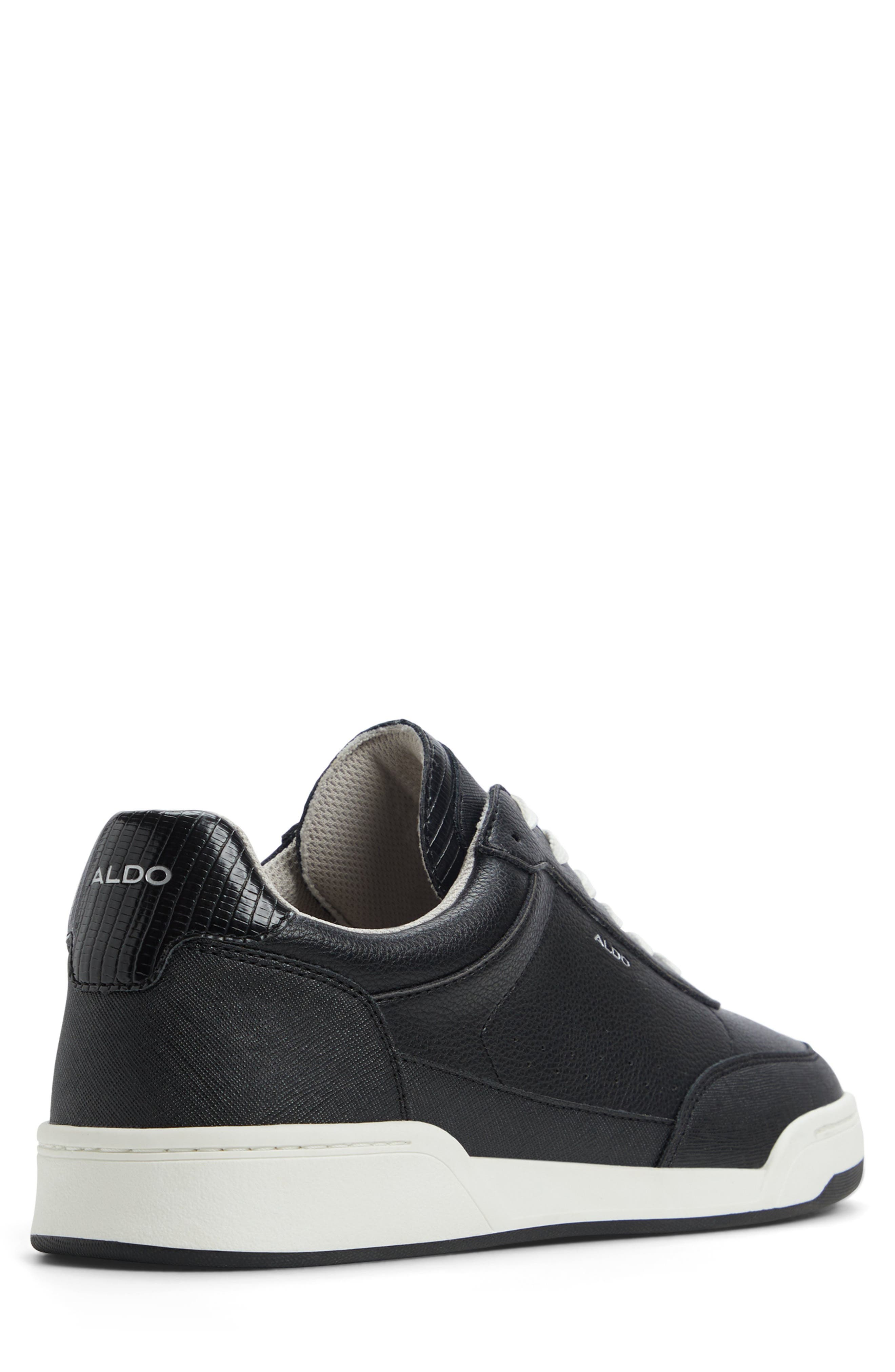 ALDO Maxi Low Top Sneaker, Alternate, color, Black