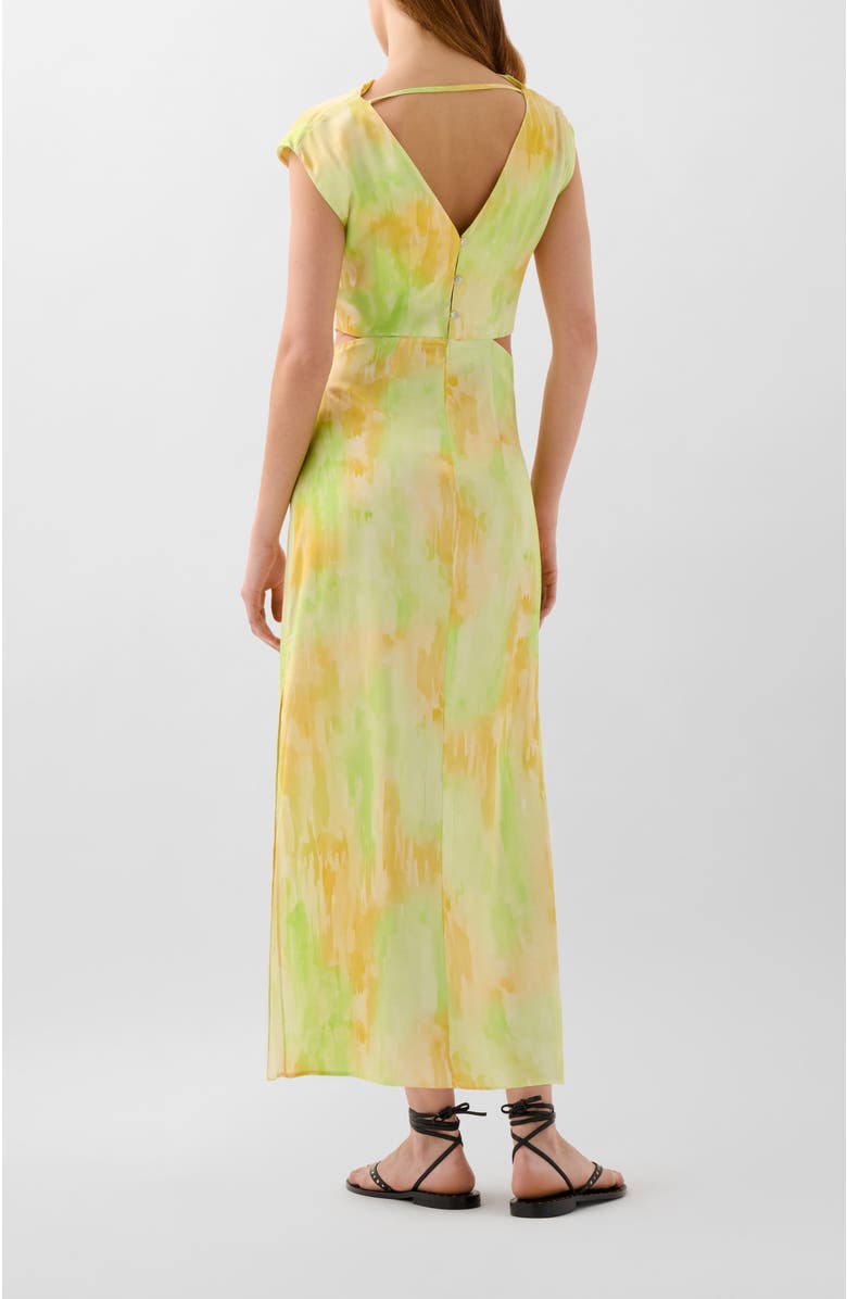 Scalpers Lemon Lime Dress, Alternate, color, Lime