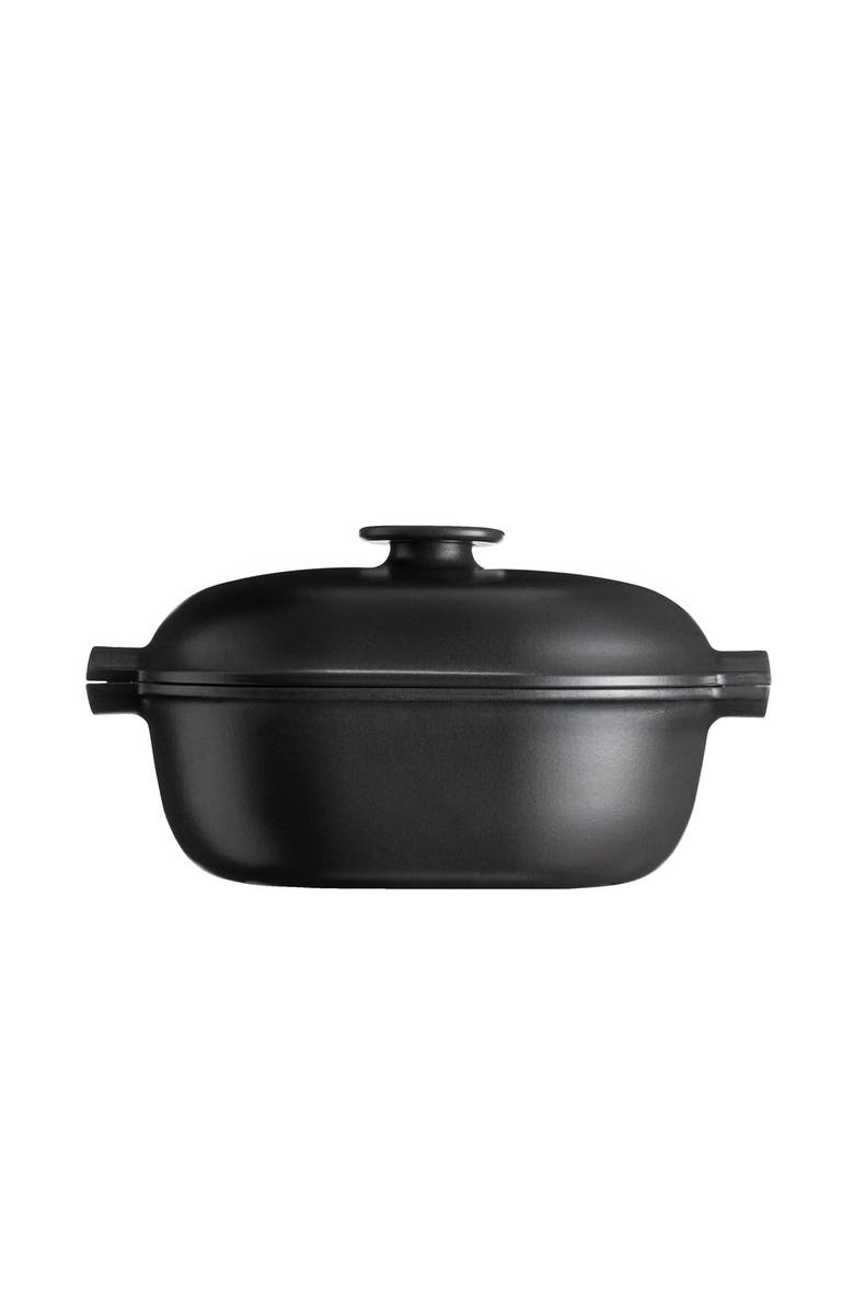 Emile Henry Delight 4.3 Quart Oval Dutch Oven, Slate, Alternate, color, Slate