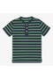  Navy Clover Stripe