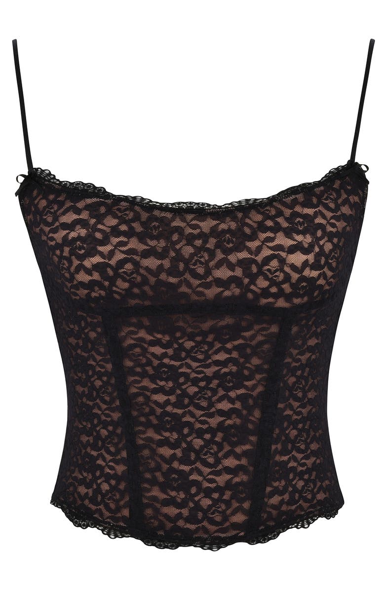 HOUSE OF CB Romina Lace Sculpting Corset Camisole, Alternate, color,
