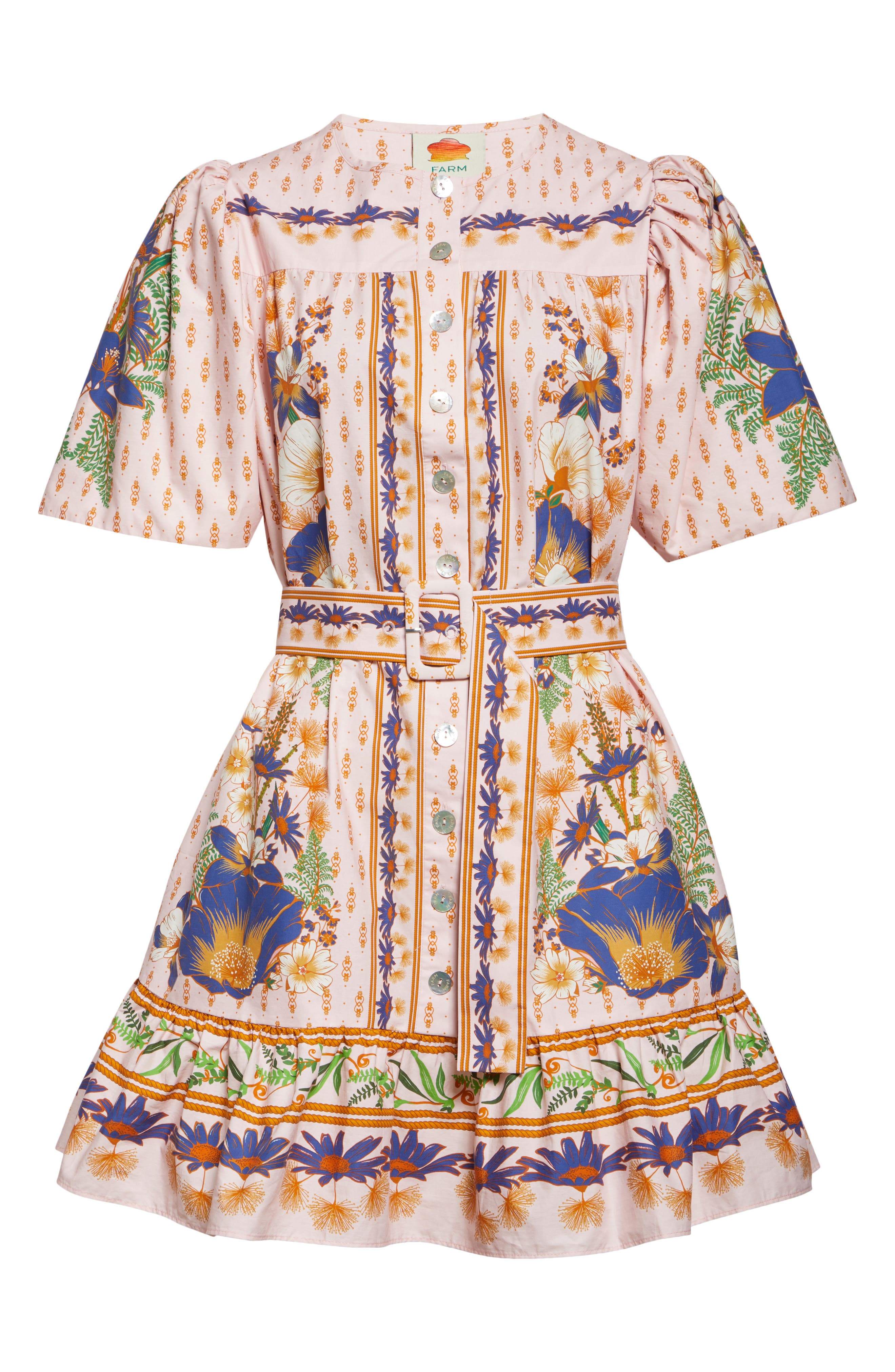 farm rio dream garden mini dress Dream Garden Belted Minidress (Women)