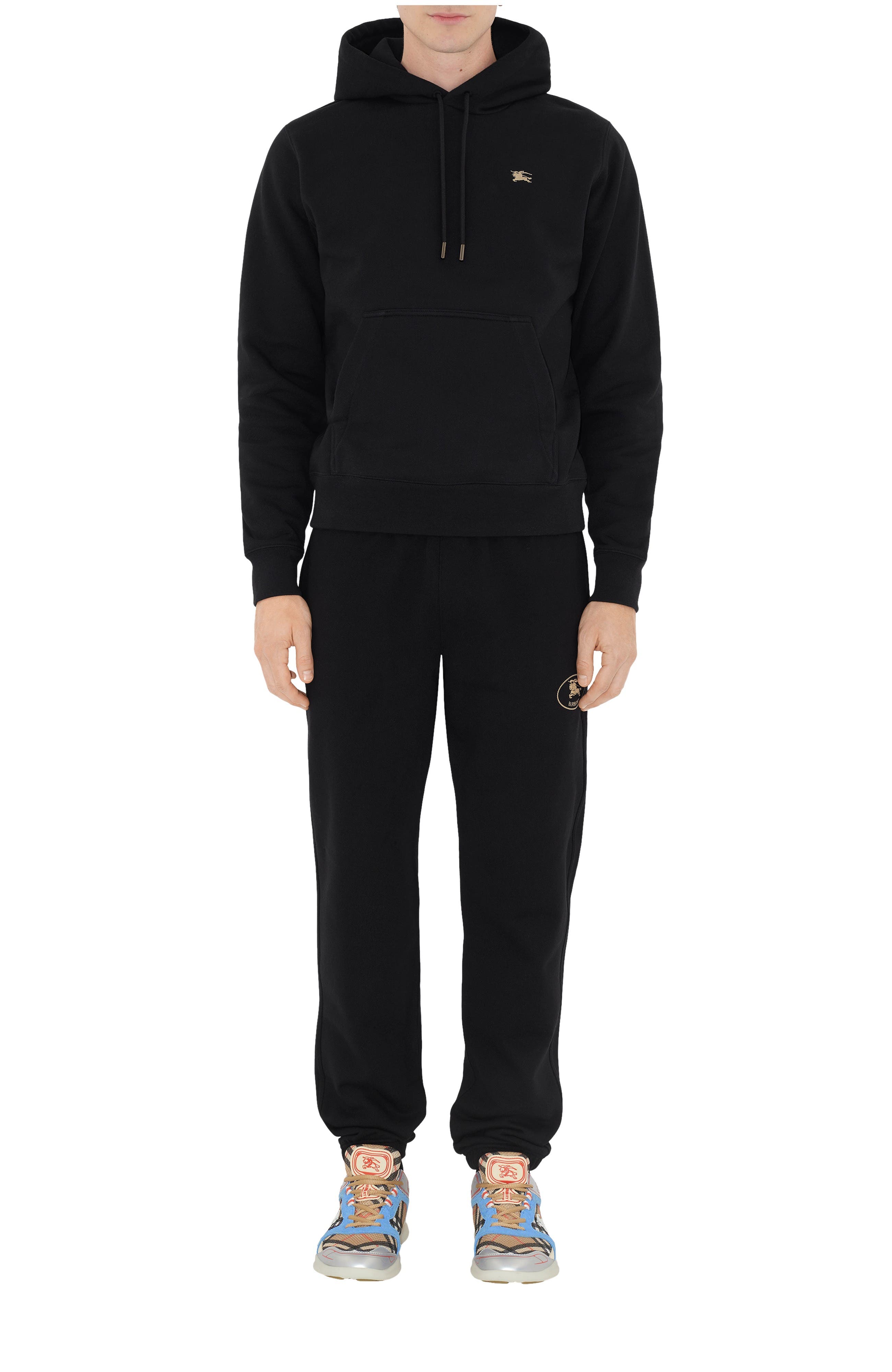 Knight Stamp Cotton Jogging Pants