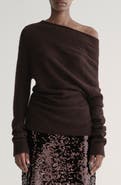A.L.C. Freya One-Shoulder Alpaca-Blend Sweater