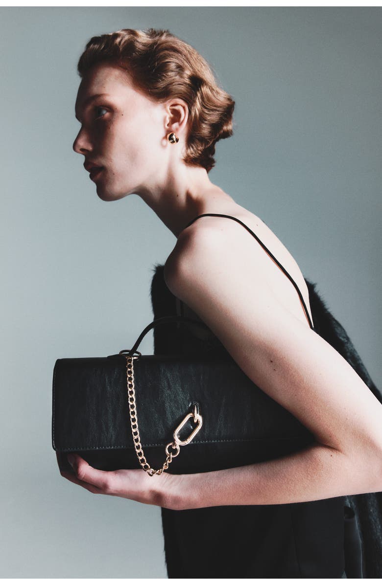 H&M Crossbody Bag, Alternate, color, Black