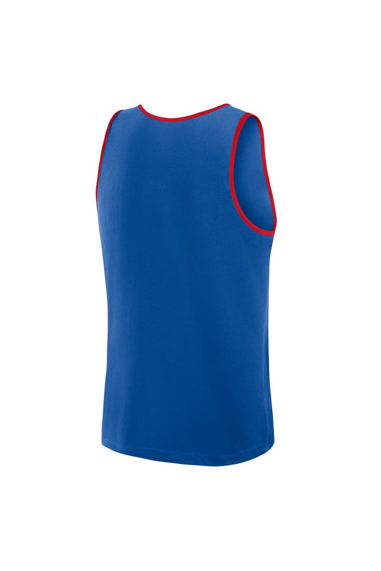Men's Logo Athletic Royal Philadelphia 76ers Unmatched Success Tank Top, Alternate, color, Royal