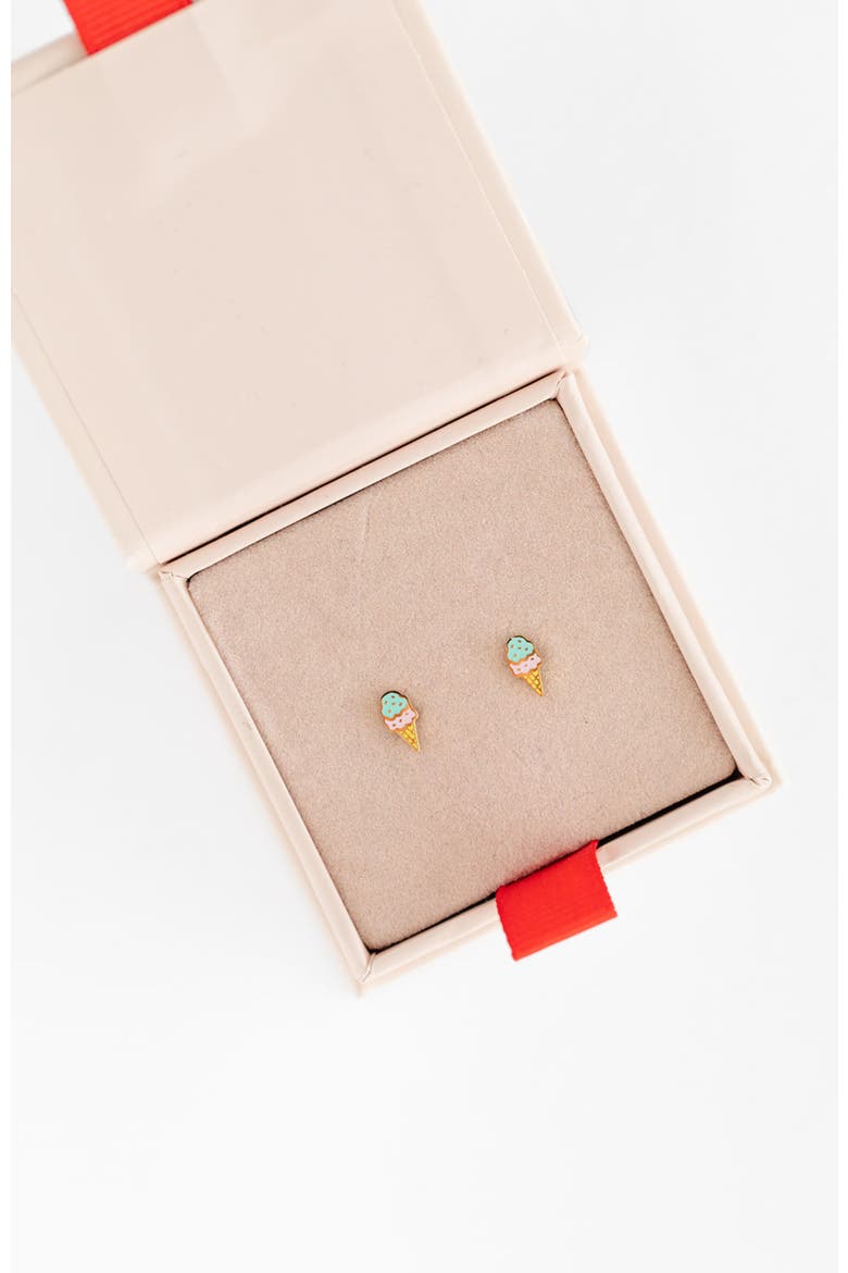 Ice Cream Stud Earring, Alternate, color, Multi