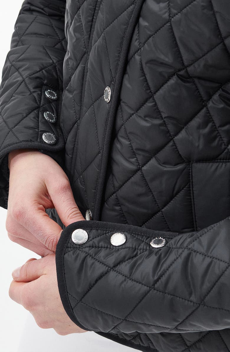 Barbour Yarrow Quilted Zip-Up Jacket, Alternate, color,