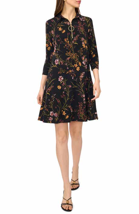 Quarter Zip A-Line Dress