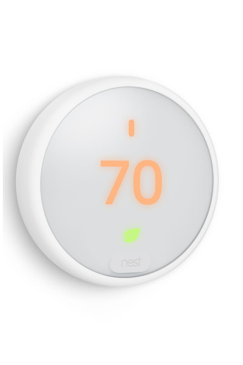 Thermostat E, Alternate, color, WHITE