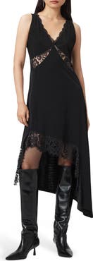 AllSaints Lailey Asymmetric Sleeveless Dress